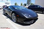 Lamborghini Huracan LP610-4  in Satin Black by Impressive Wrap 2017 года